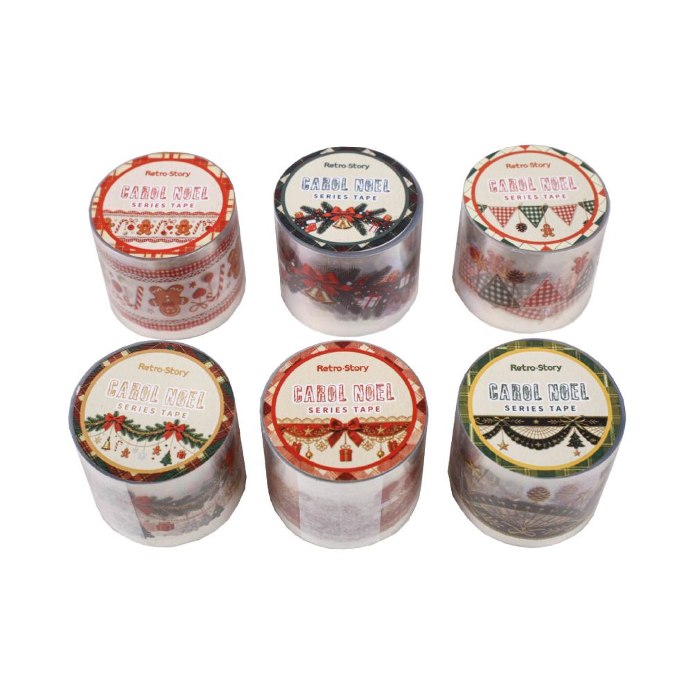 Christmas Series PET Tape 3cm x 2m 6 Designs image 4