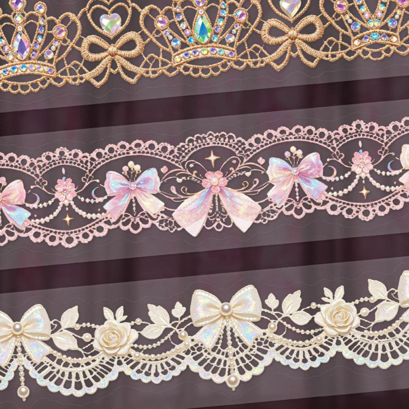 Dreamy Floral Series PET Tape 6 Designs 3cm x 2m image 2