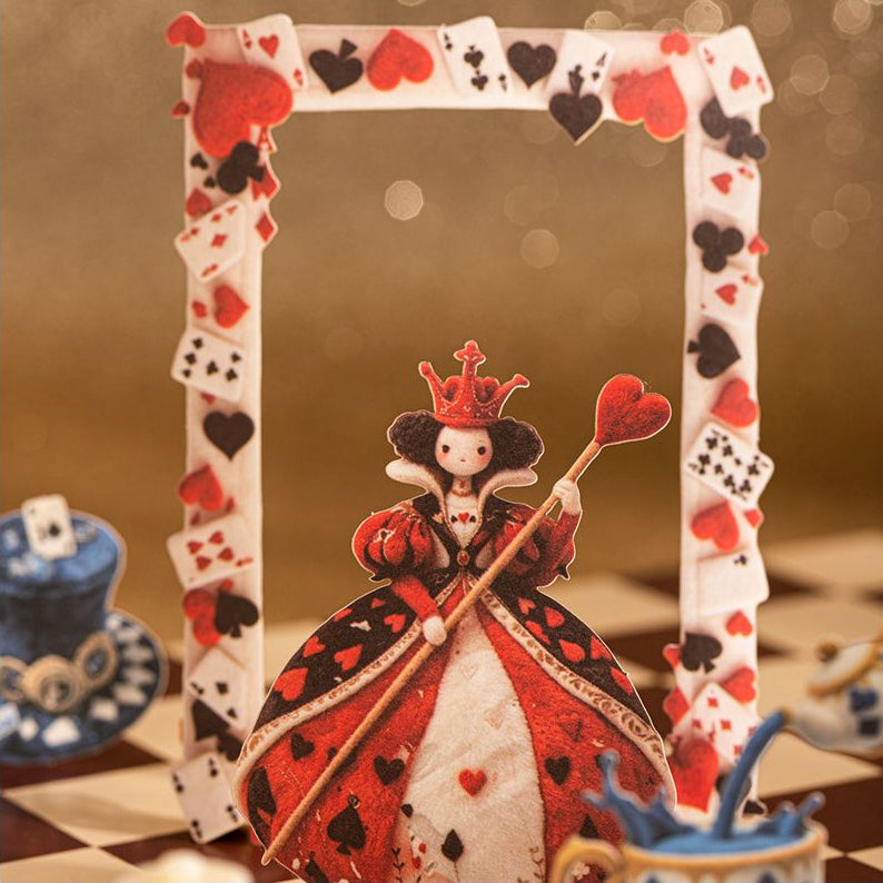 Dreams And Alice Paper Stickers 4 Styles 15 Pcs image 0