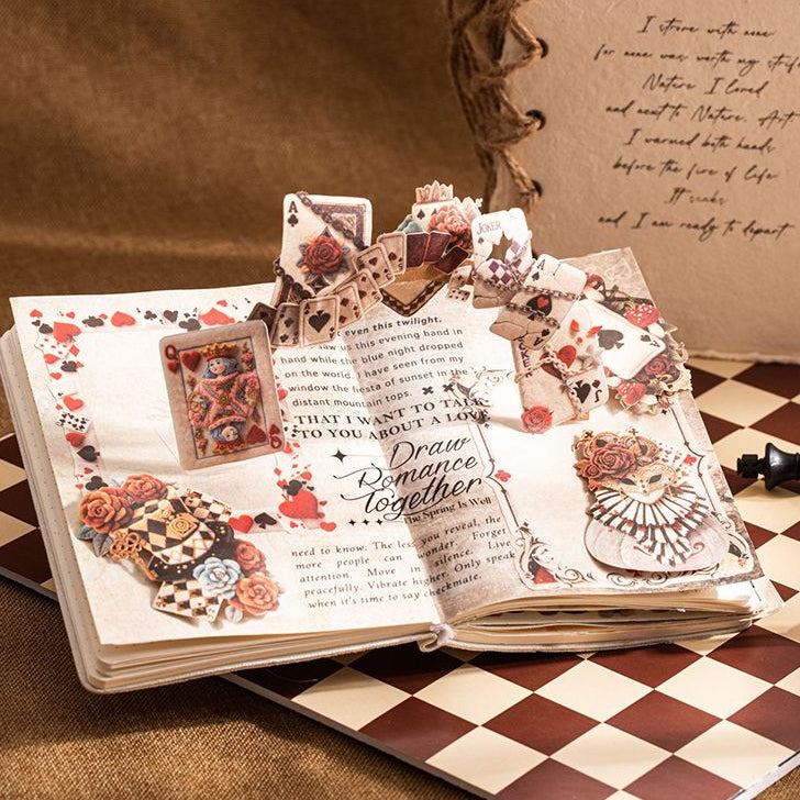 Dreams And Alice Paper Stickers 4 Styles 15 Pcs image 1