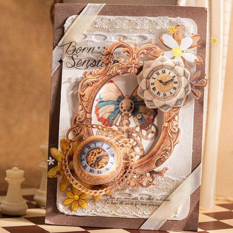 Dreams And Alice Paper Stickers 4 Styles 15 Pcs image 2