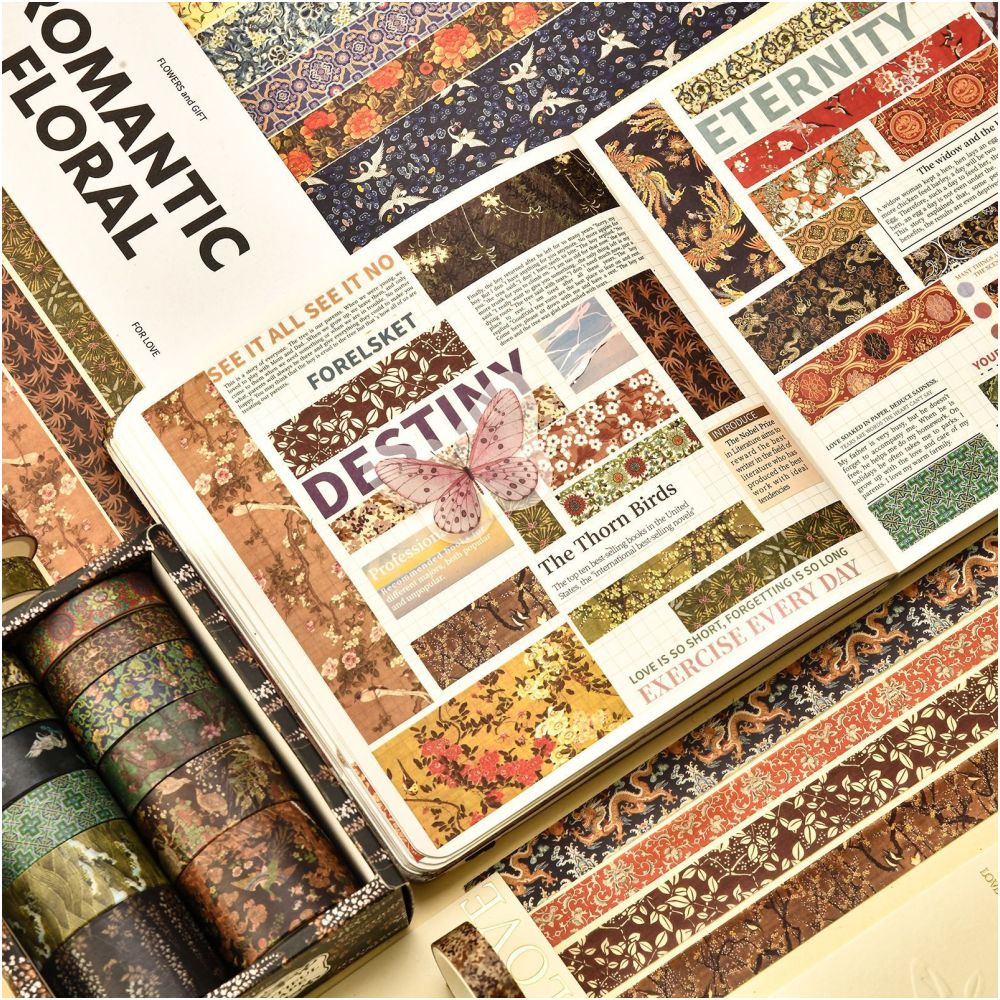 Landscape Series Washi Tape Set 12 rolls 8 Styles image 3