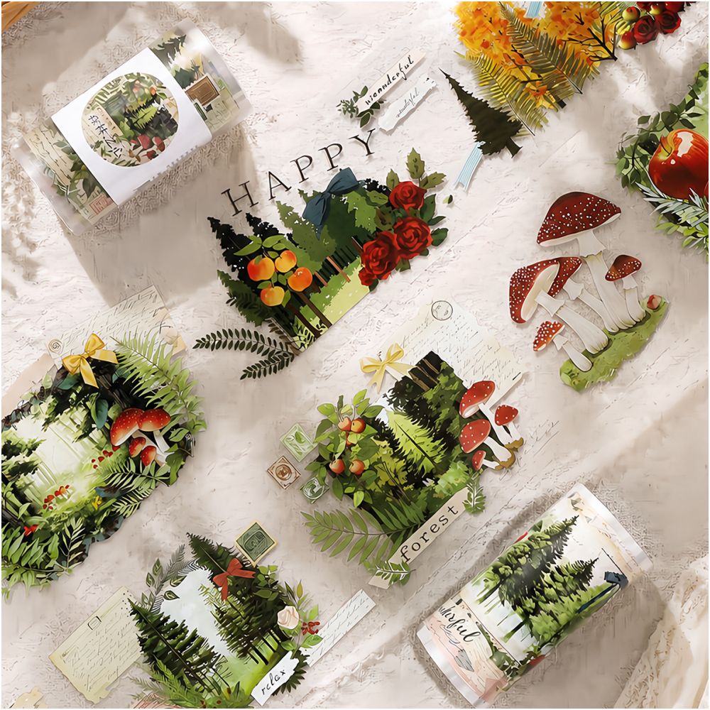 Forest fairytale Seriesl PET Tape 10 Styles image 1