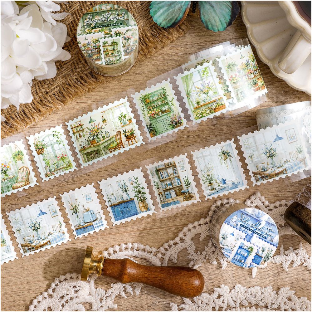 Evening Breeze Series Washi Tape 4 5cm x 2m 6 Designs image 3