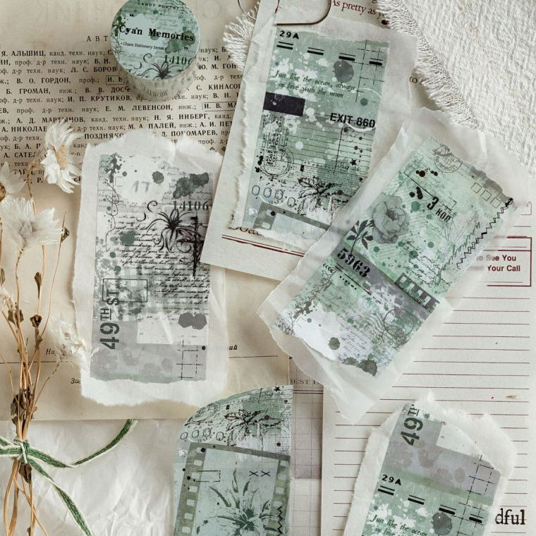 Chaos Letter Series Washi Tape 5cm x 2m 4 Designs image 3