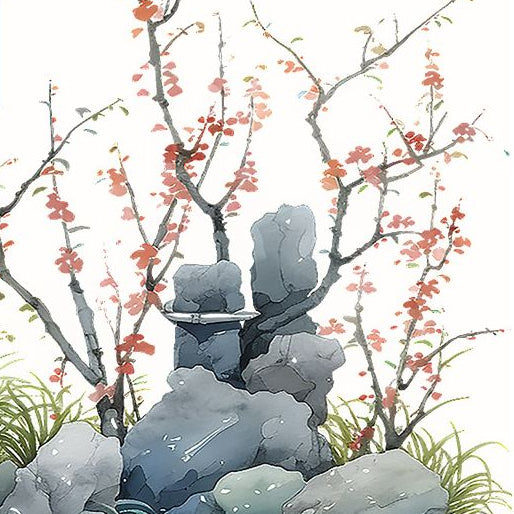 Japan Nature Series PET Tape 6cm x 2m 2 styles