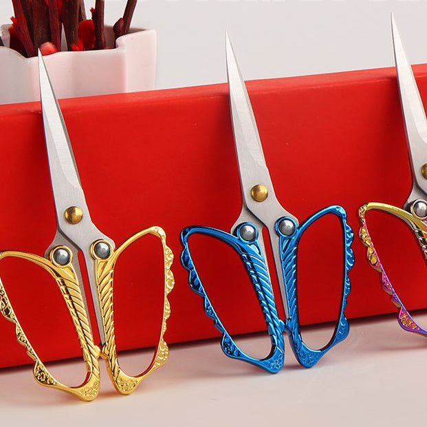Vintage Leaf Style Series Small Scissors 8 Variants image 1