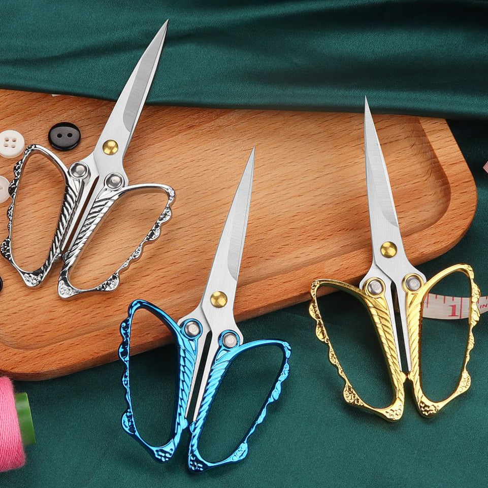 Vintage Leaf Style Series Small Scissors 8 Variants image 2