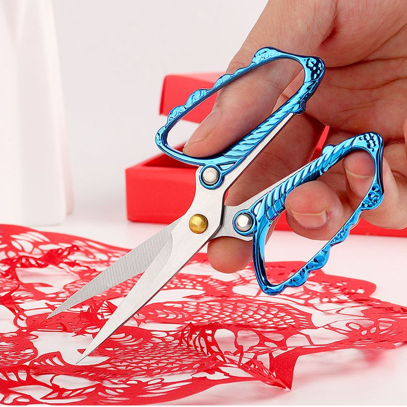 Vintage Leaf Style Series Small Scissors 8 Variants image 3