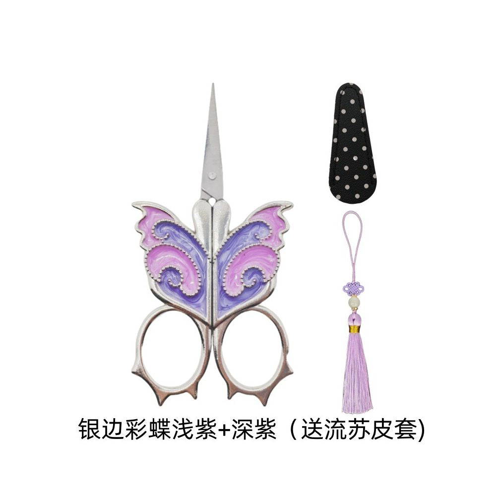 Nature Colourfull Butterfly Series Scissors 8 Variants