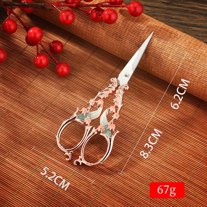 Animal Peackok Flwered Series Stainless Steel Scissors 3 Variants