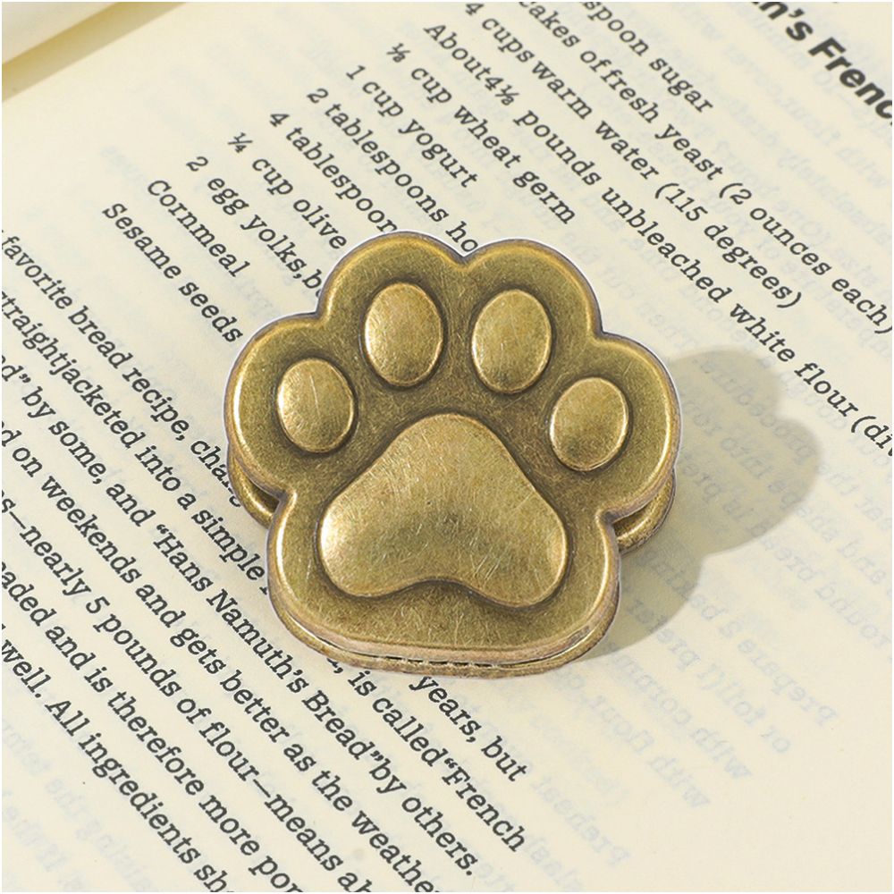 Animal Cute Cat Paw Series Paper Clips 6 Variants