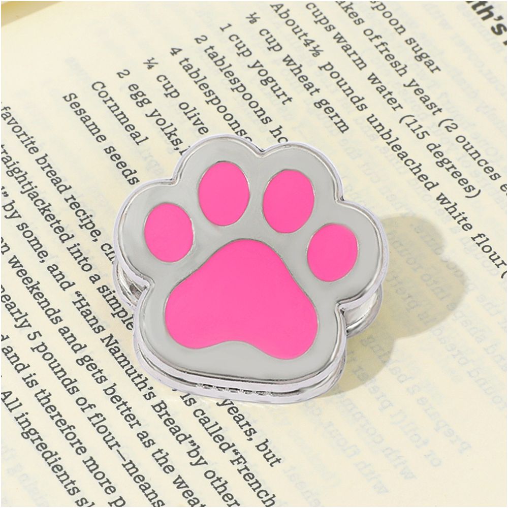 Animal Cute Cat Paw Series Paper Clips 6 Variants