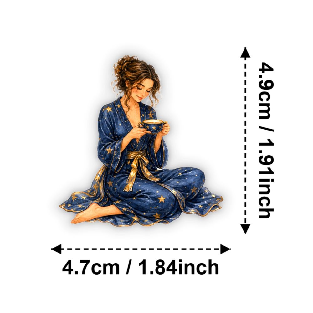 Magic Blue Mystery Pet Stickers 50pcs image 4
