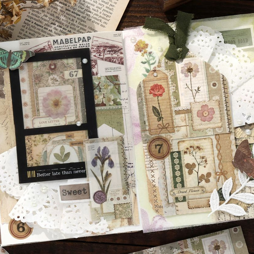 Vintage Era Series Washi Tape 6cm x 2m 4 Variants image 1
