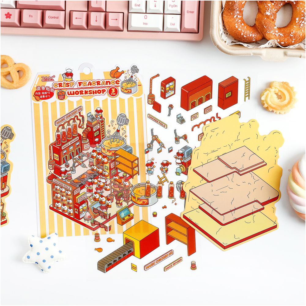 Sweet Fluff Workshop Series Pet Stickers 4 Variants image 2