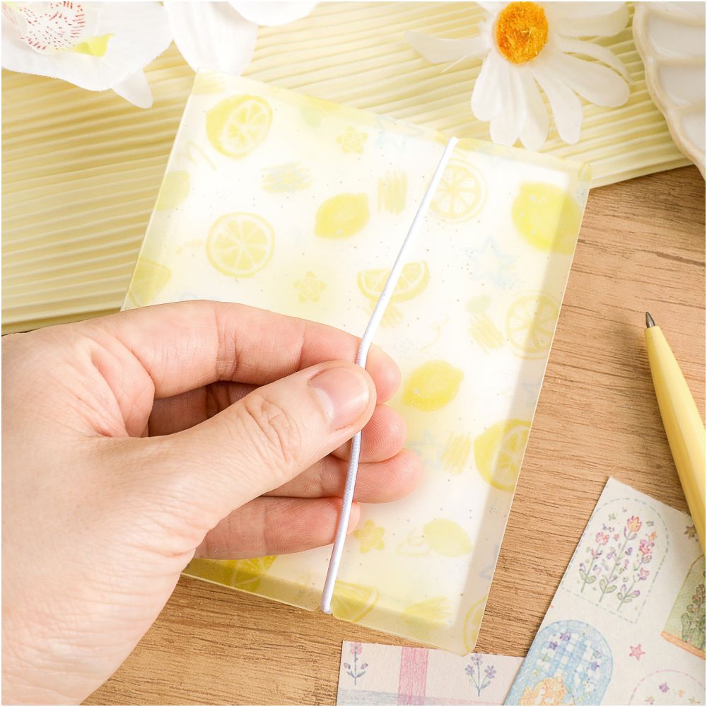 Nature Summer Flower Small Sticker Storage Book 9cm x 11cm 40 pages 2 Variants image 2