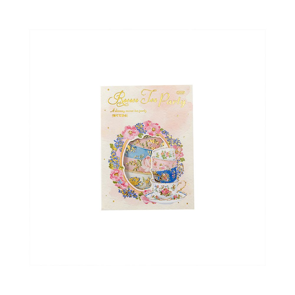 Rococo Girl Theme Series Pet Stickers 10pcs 6 Variants image 4