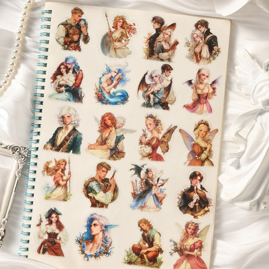 Vintage Demons Series PET Stickers Book 50 Sheets 6 variants image 1