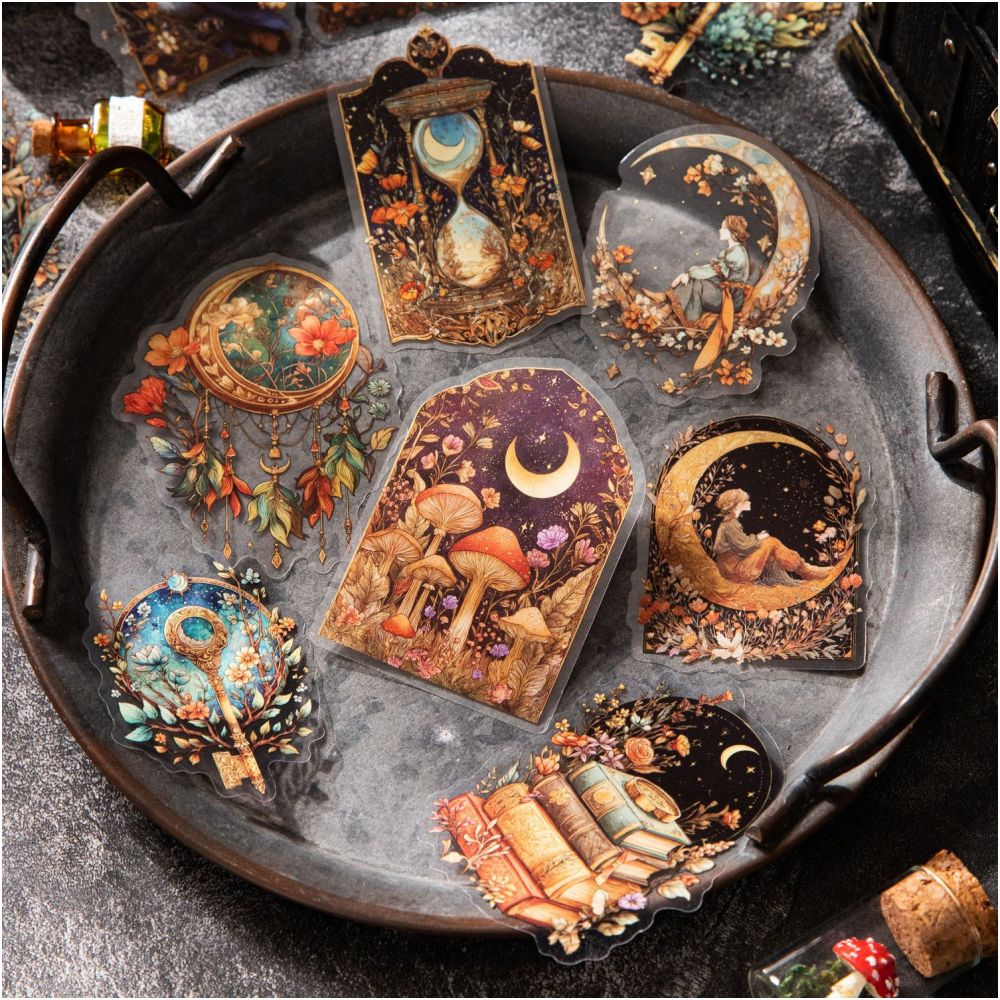 Magic Chronicles Series PET Stickers 16psc 6 Designs image 2