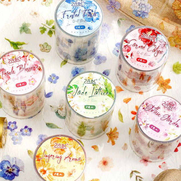 Floral Ornament Decorative PET Tape 5cm x 2m 6 variants image 0