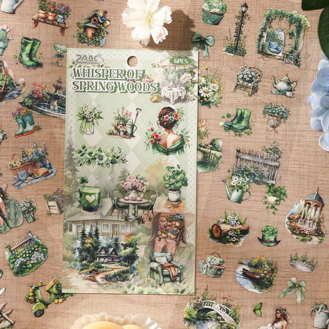 Four Seasons Wander PET Stickers 6 Sheets 4 variants image 2