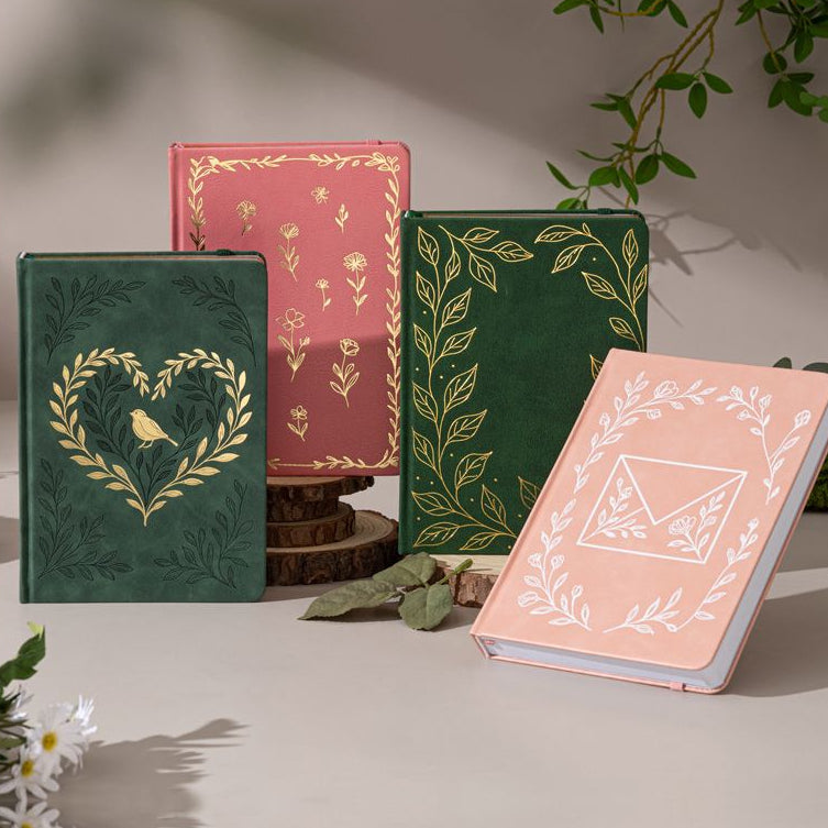 Flower and Bird Series Paper Notebook A5 96 Sheets image 3