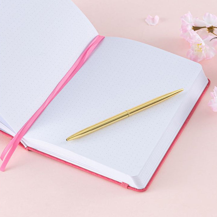 Floral and Birds Motifs Thick Paper DOT Matrix Notebook A5 96 sheets 3 variants image 1