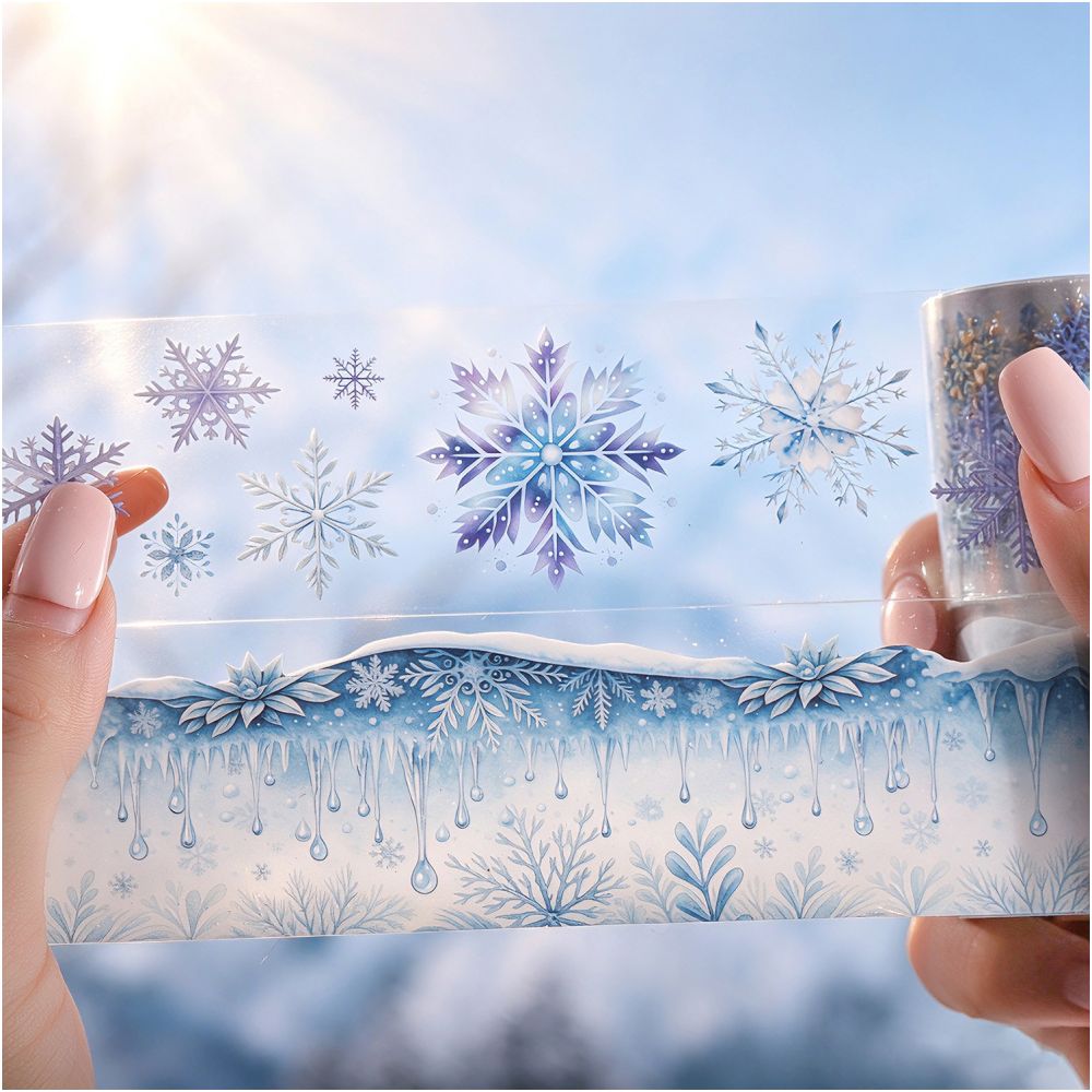 Winter Island Snow Dream PET Tape 4cm x 2m 6 Designs image 3
