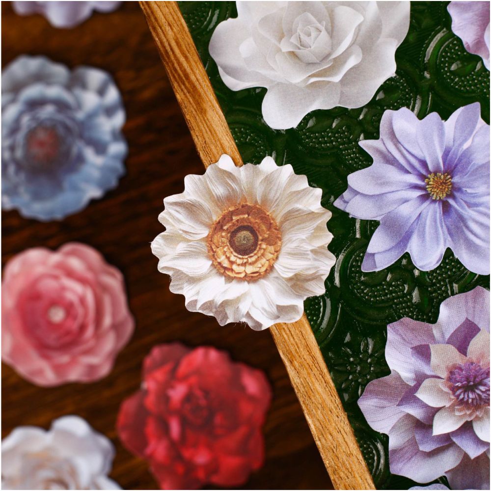 Blossom Notes Series Paper Stickers 30psc 6 Designs image 0