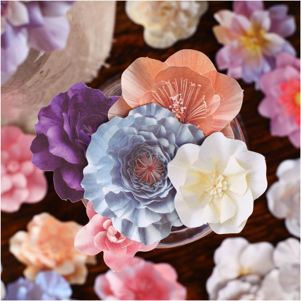 Blossom Notes Series Paper Stickers 30psc 6 Designs image 1