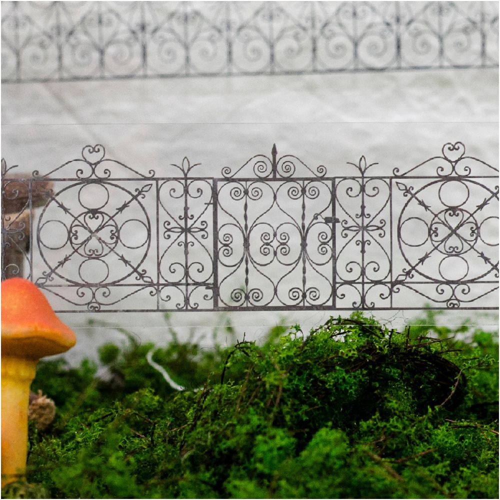 Iron Fence and Rose Series PET Tape 3 5cm x 2m 8 variants image 2