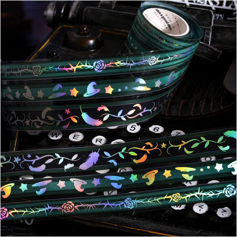 Star Sequence Series PET Tape 5cm x 2m 6 Designs image 2