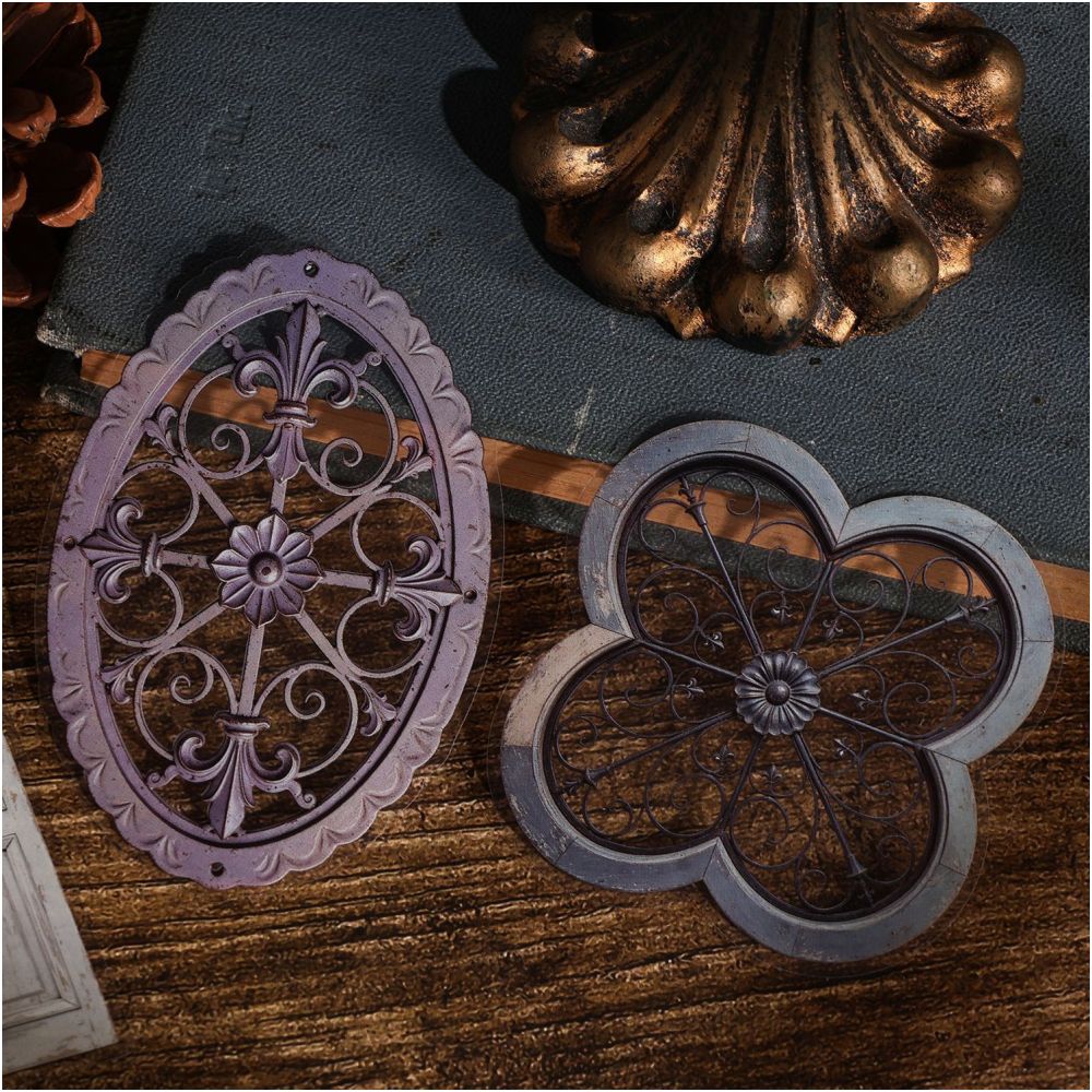 Ancient Window Series PET Stickers 20psc 6 Designs image 0