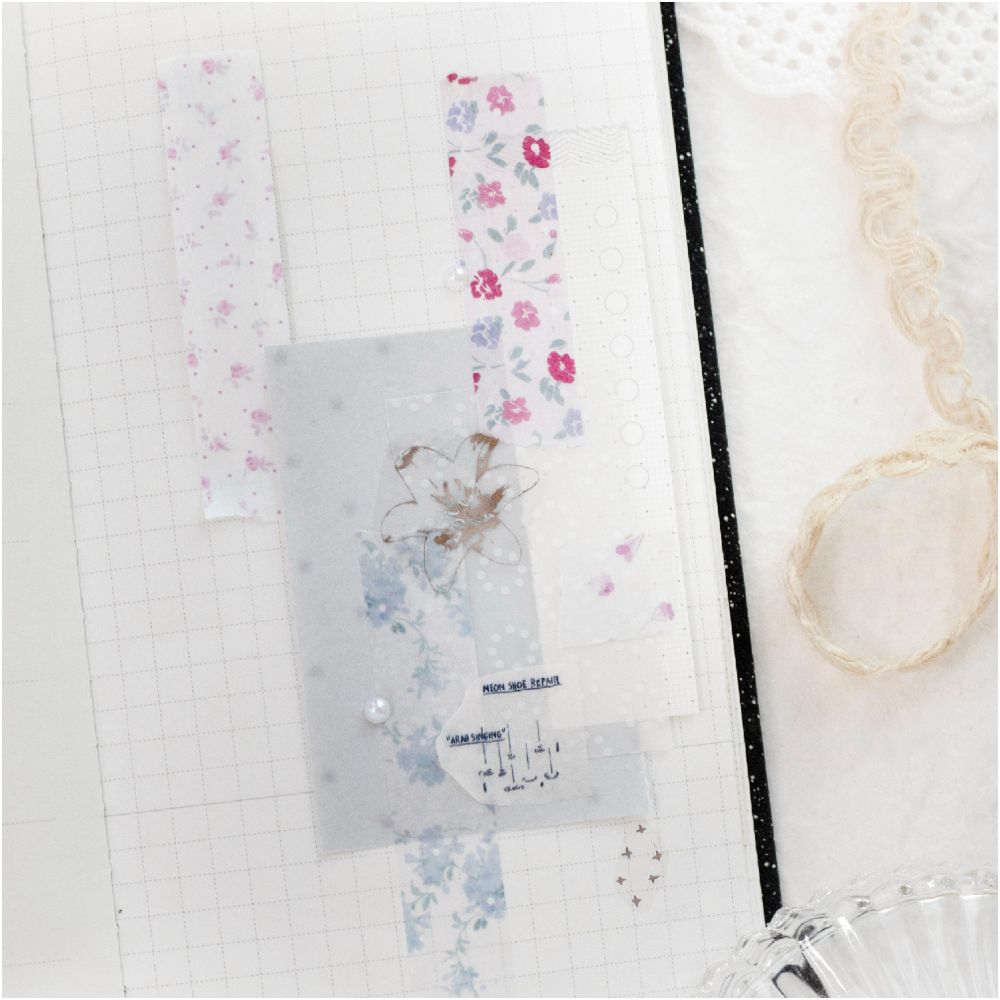 Spring Blooms Series Washi Tape 1 5cm x 2m 8 Designs image 3