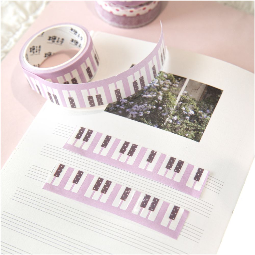Virtual Symphony Series Washi Tape 1 5cm x 2m 8 Designs image 2