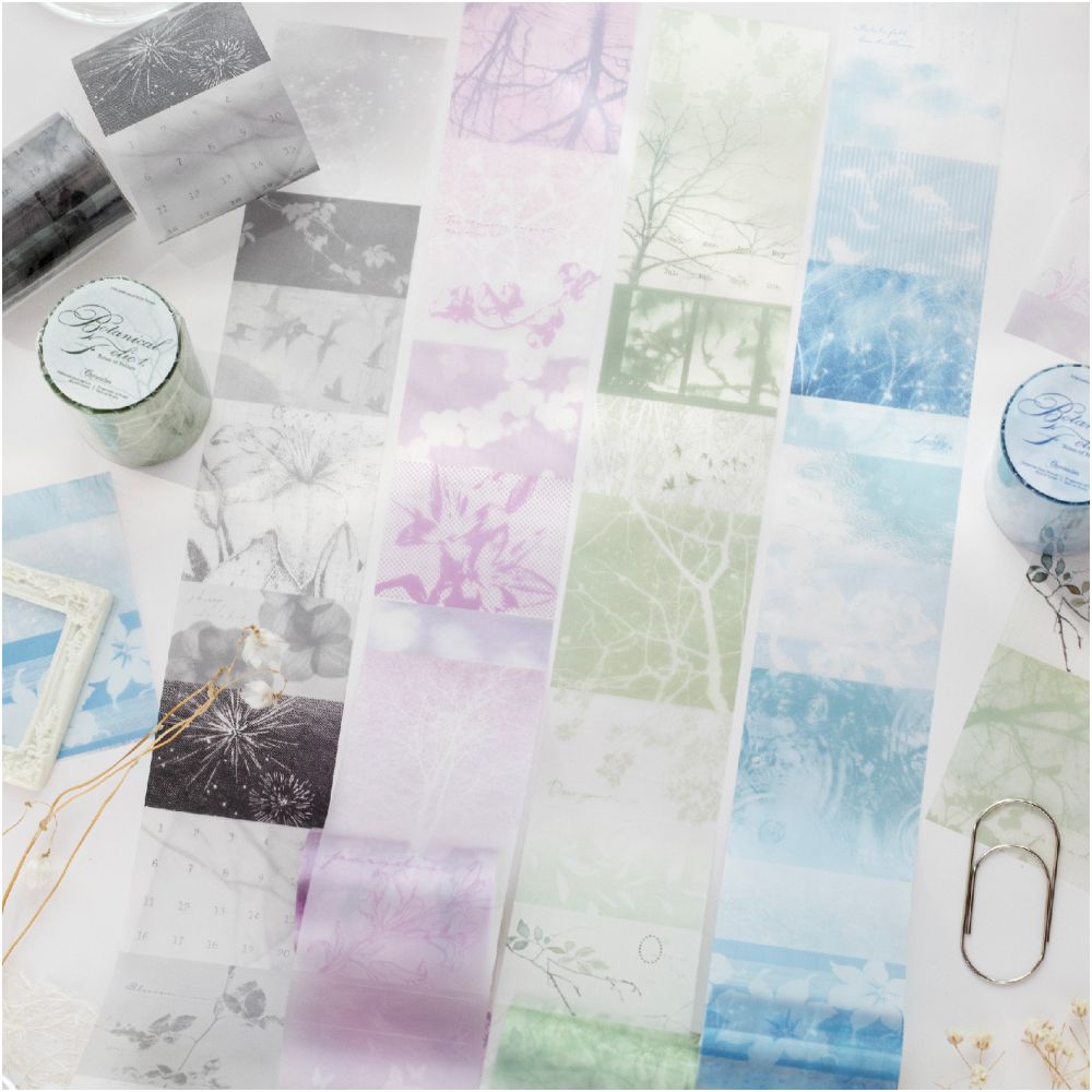 Plant Notes Series PET Tape 5cm x 2m 4 Designs image 0