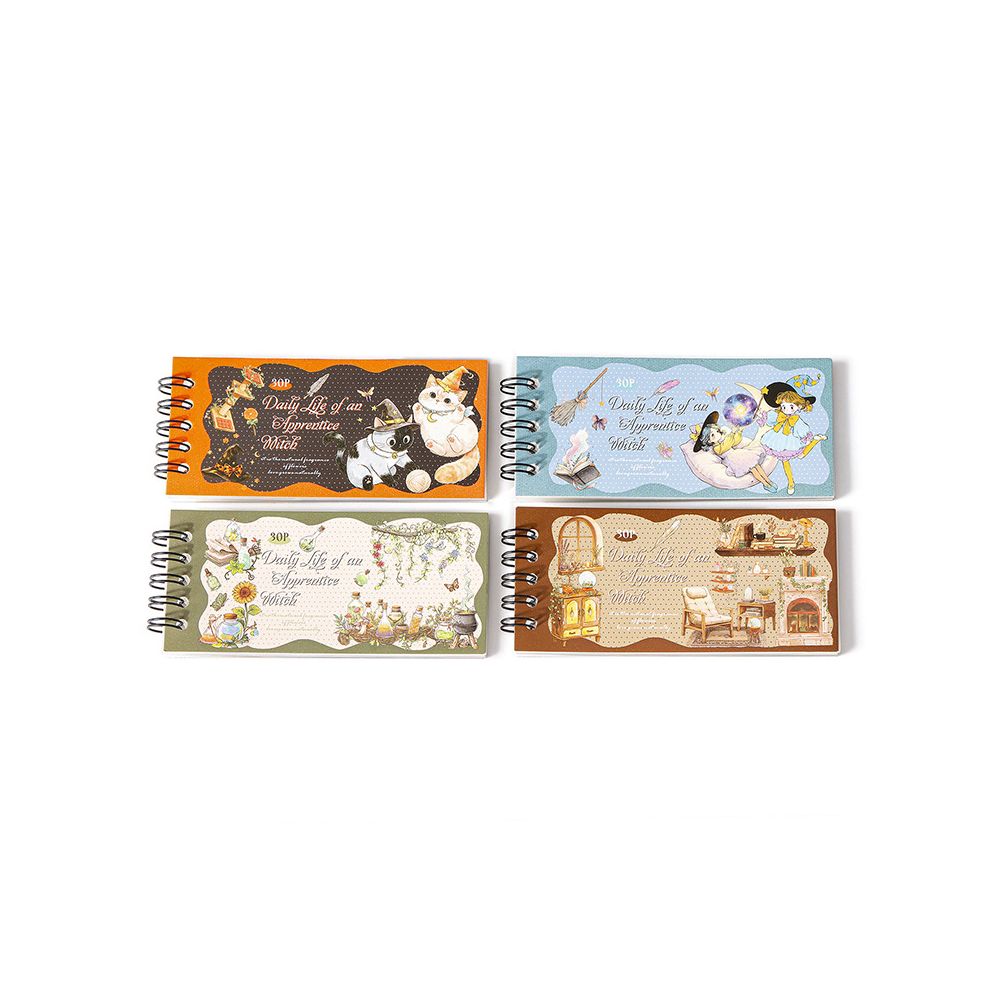 Witch Daily Life Series PET Sticker Book 4 Designs image 4