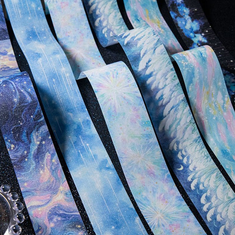 A Pool of Starlight Series PET Tape 6 Designs 4cm x 2m image 0