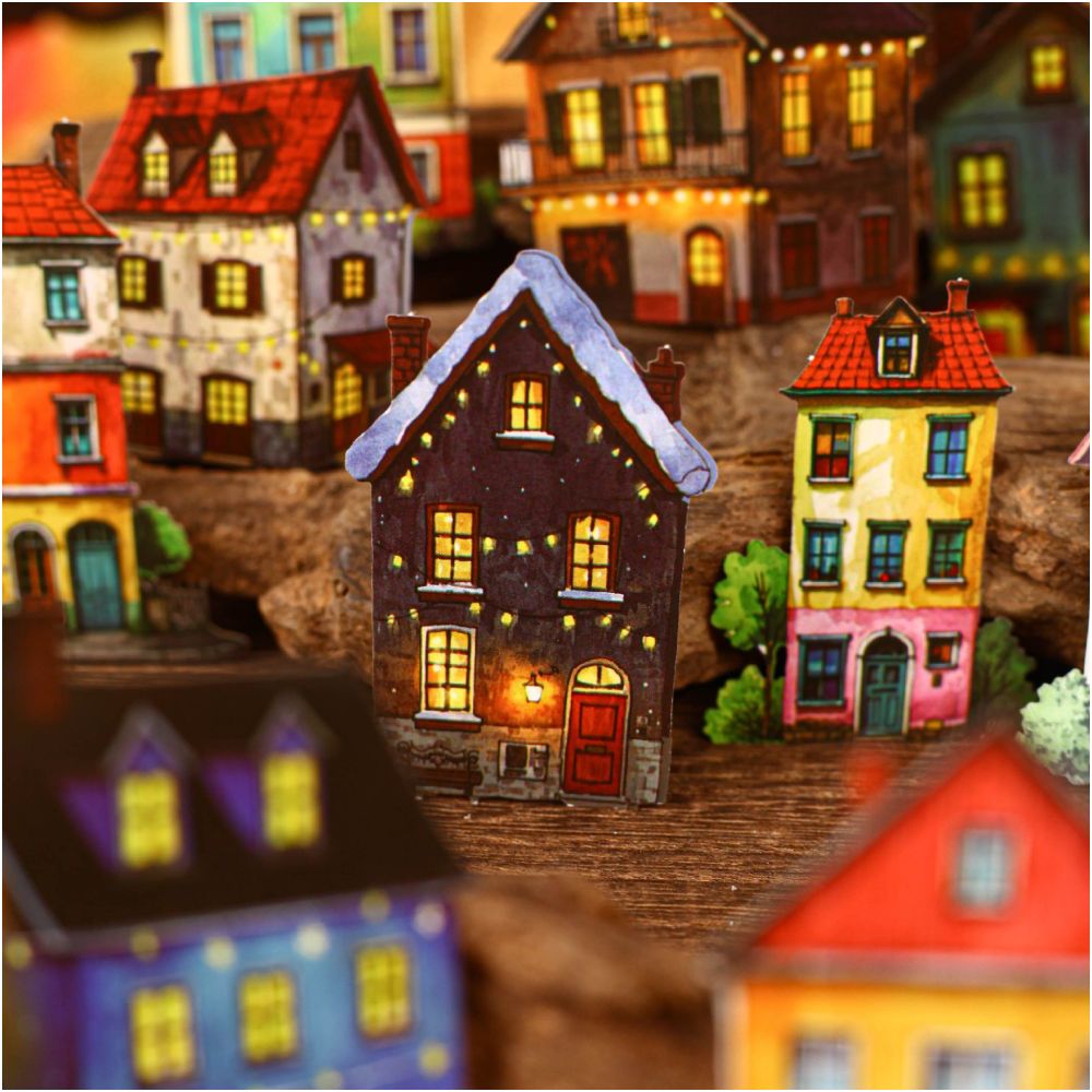 Dream House Series Paper Stickers 6 Styles 10 Sheets image 3