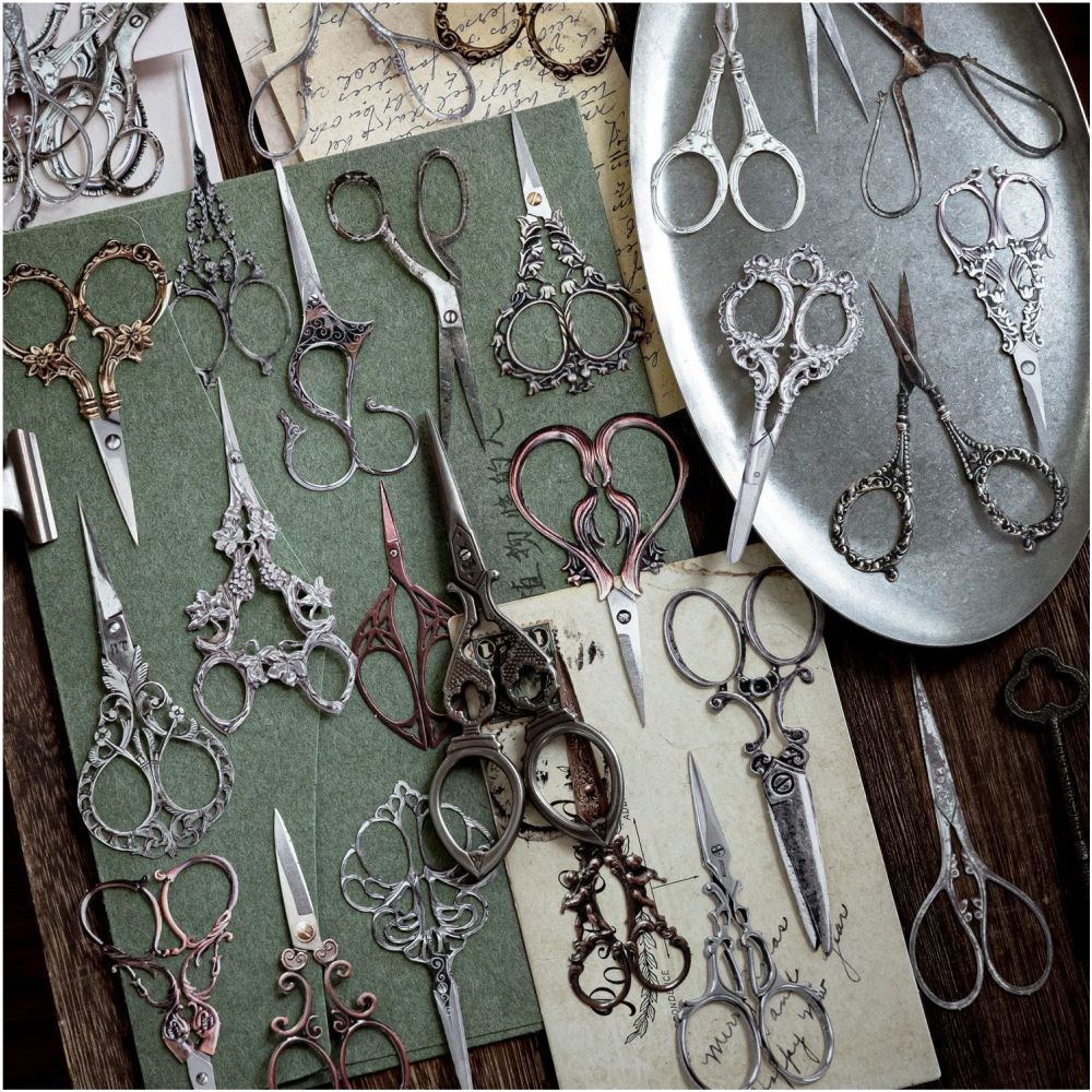 Vintage Display Room Series Paper Stickers 25 Sheets 4 Designs image 0