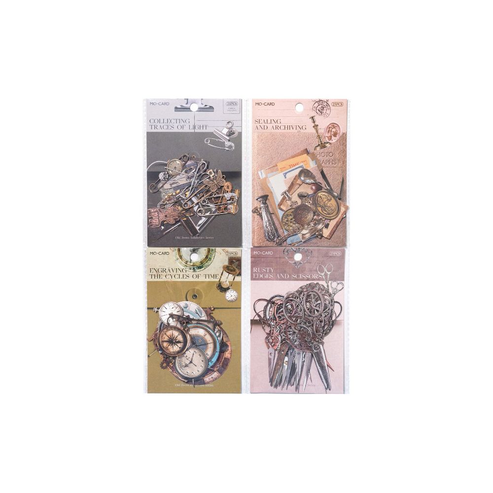 Vintage Display Room Series Paper Stickers 25 Sheets 4 Designs image 4