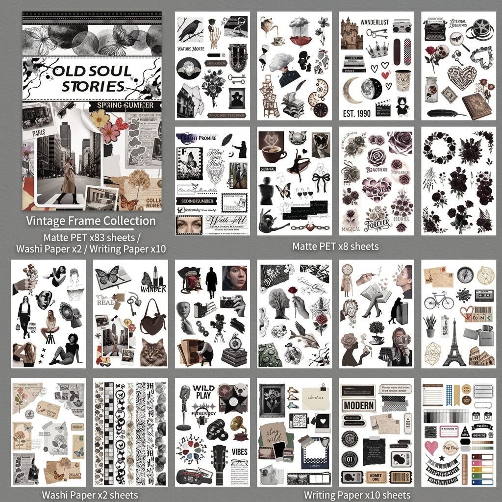 Planner Book Series Sticker Books 11 Styles