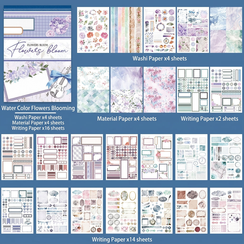 Planner Book Series Sticker Books 11 Styles