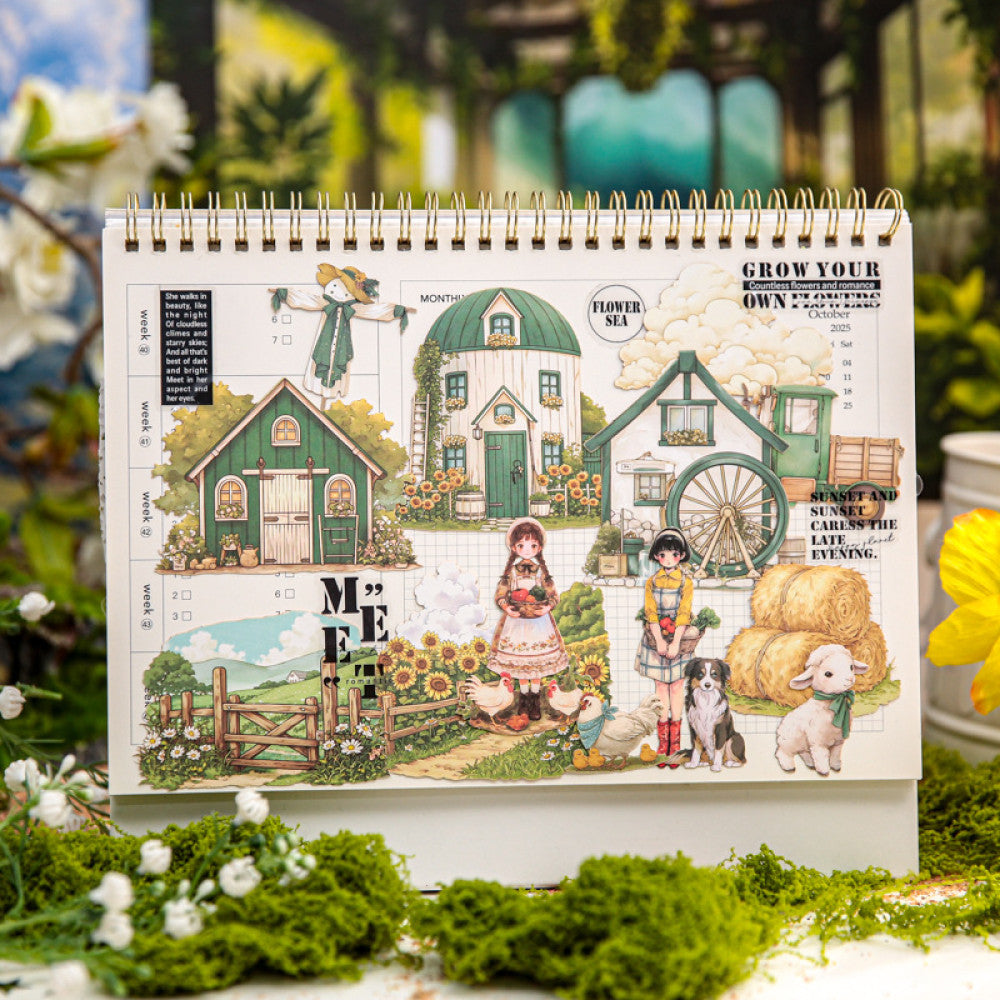 Dream diary series large paper sticker pack 10 pcs 4 styles image 4