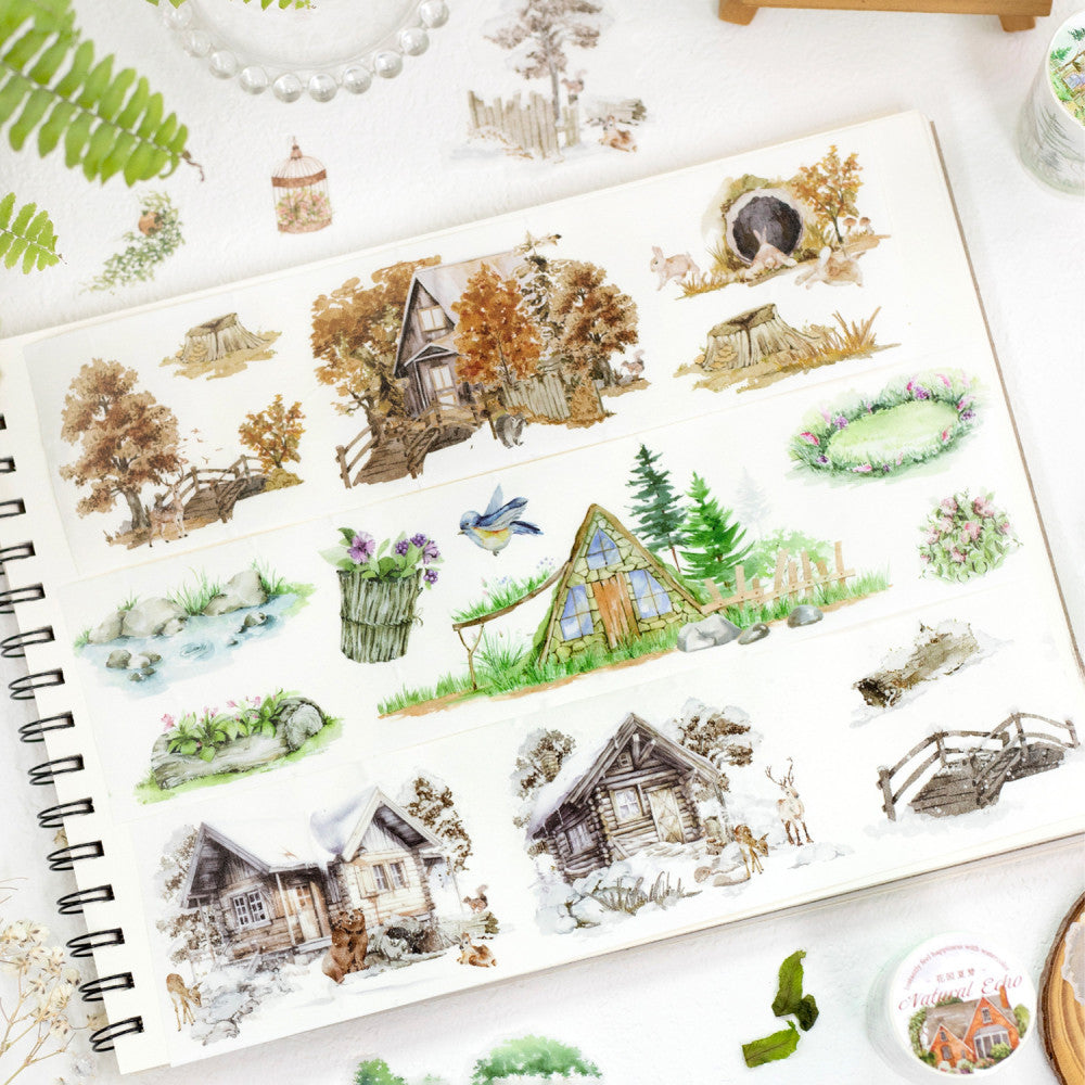 Season series beatiful washi tape 7 cm 2 m 4 styles image 4