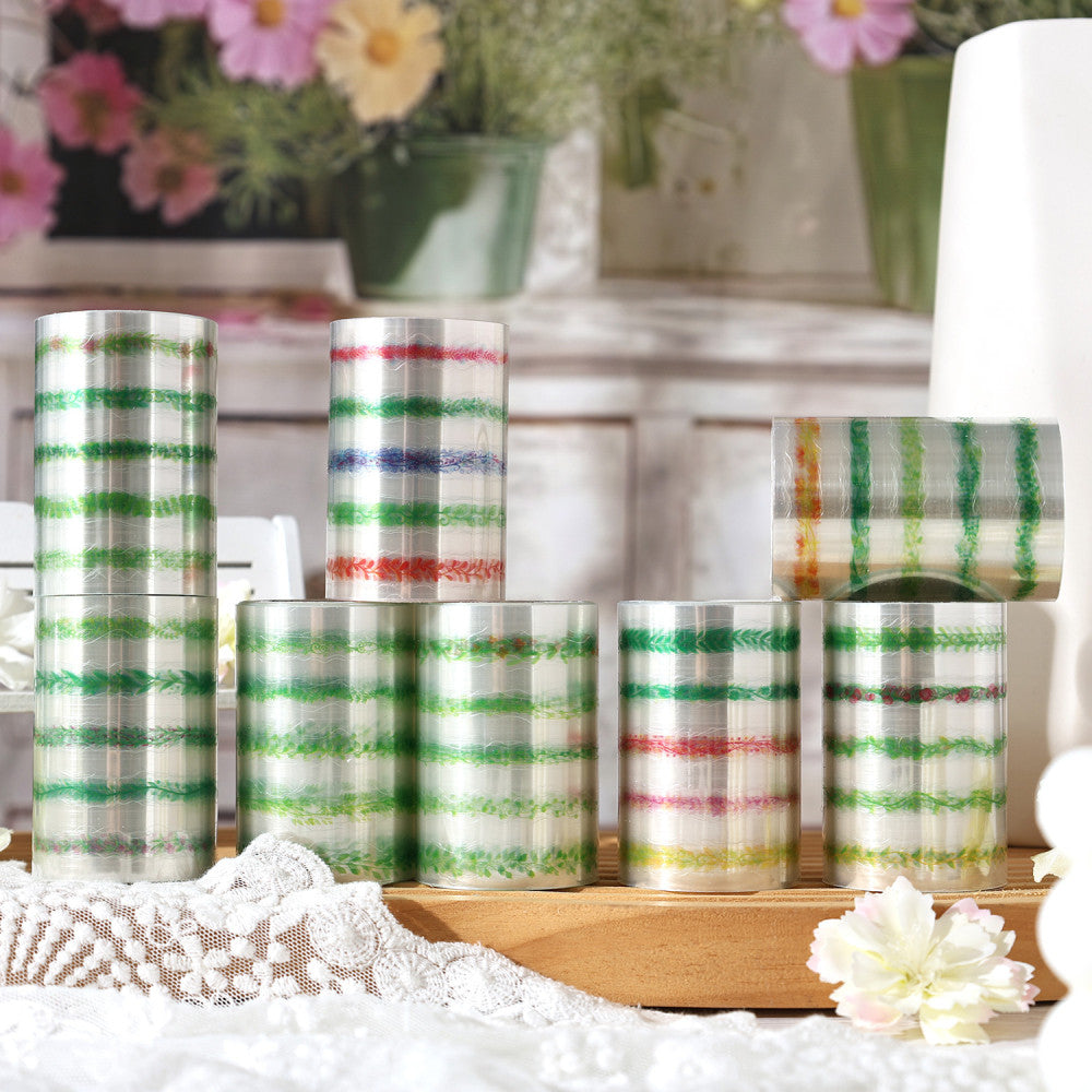 Flower theme PET tape 6 cm 2 m image 2
