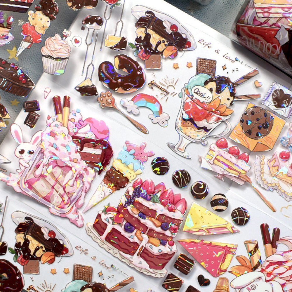 Cute fruit gourmet dessert PET tape 5 5 cm 2 m image 0