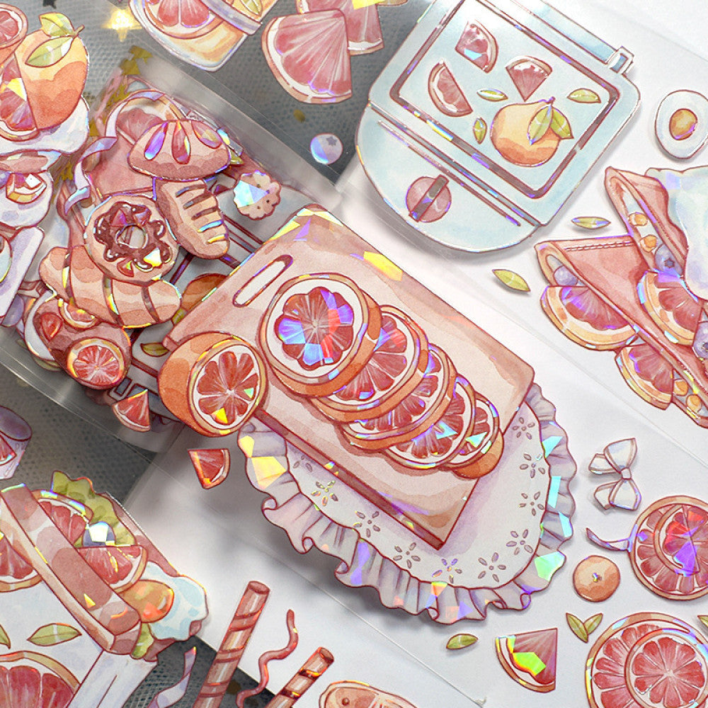 Cute fruit gourmet dessert PET tape 5 5 cm 2 m image 1