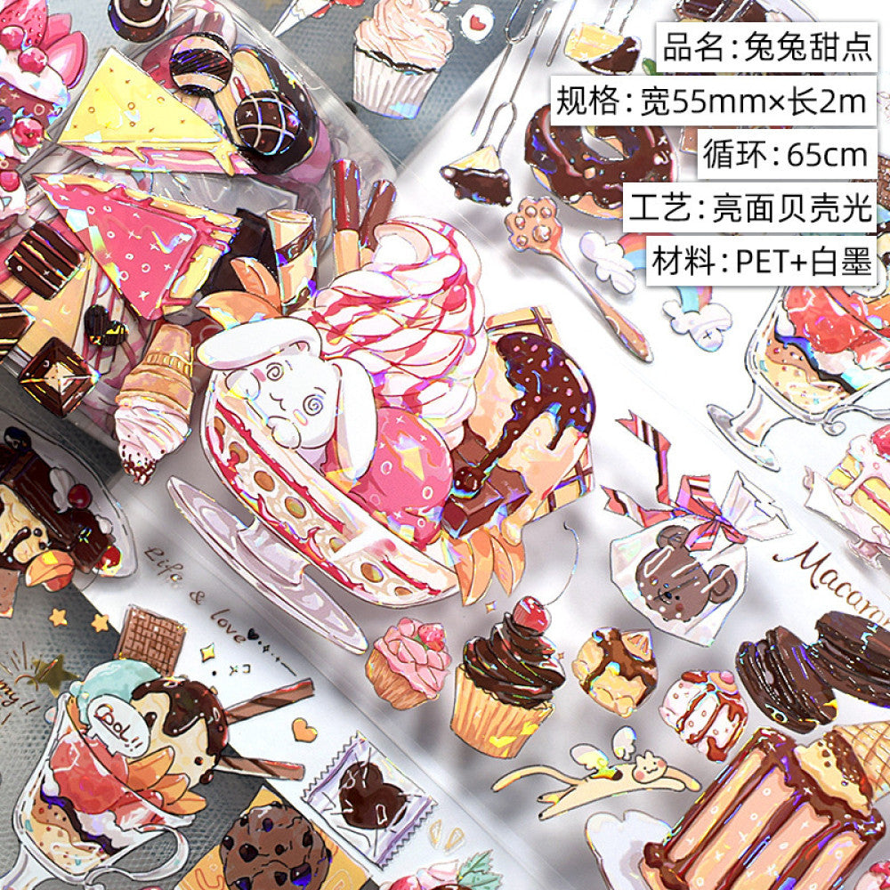 Cute fruit gourmet dessert PET tape 5 5 cm 2 m image 2